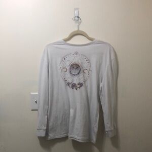 Art Class White Long Sleeve Shirt